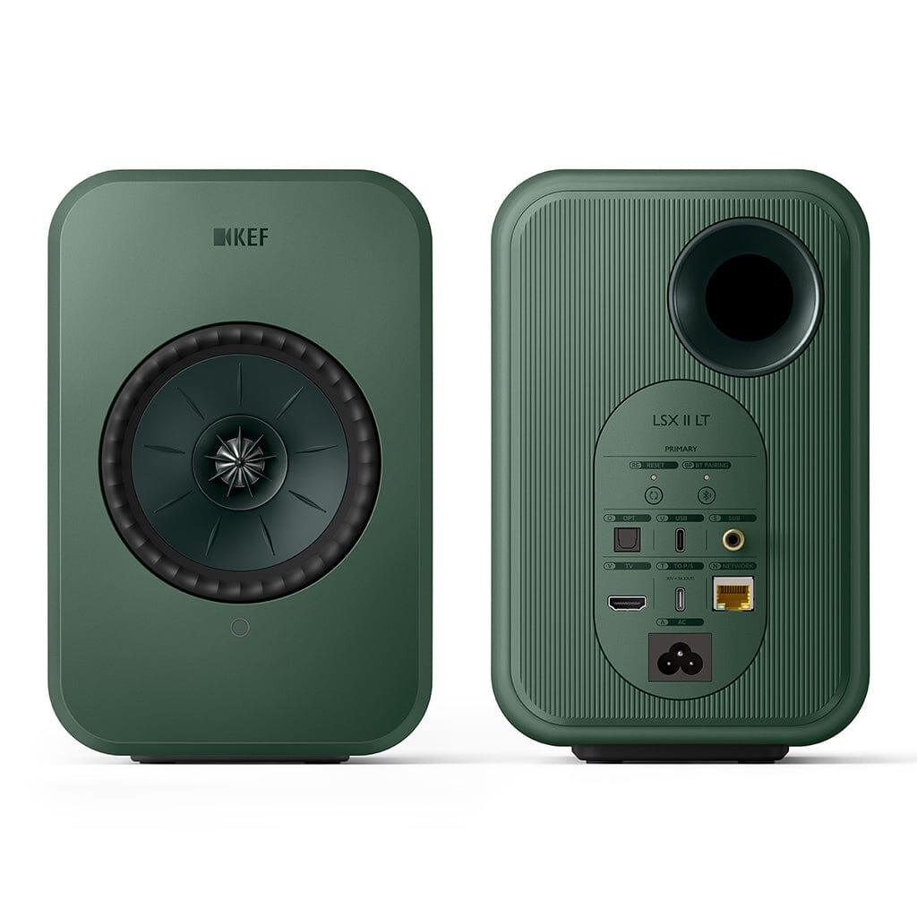 KEF LSXII LT Wireless Bookshelf Speakers - Hi-Fi Audio System for Home Theater, Music Streaming & Gaming | Compact Design with Bluetooth & WiFi Connectivity