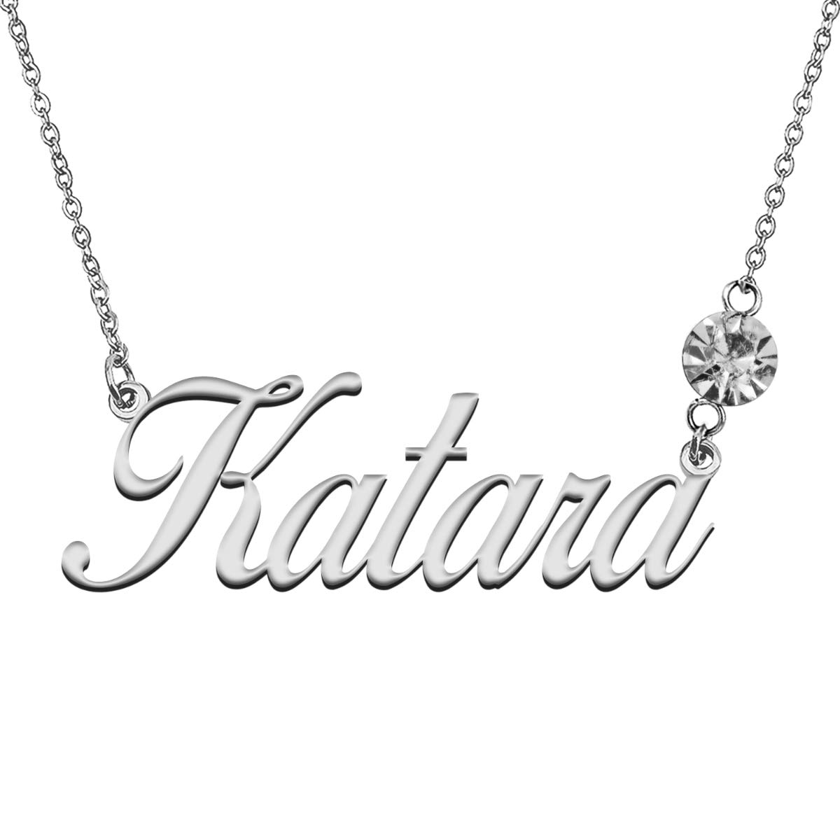 Personalized Name Necklace for Grandma - Custom Engraved Katara Pendant Jewelry - Thoughtful Gift for Mother's Day, Birthday & Anniversary