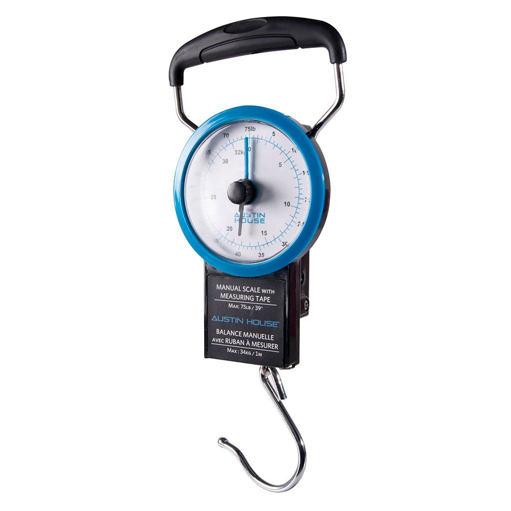 Austin House Manual Scale - Accurate Digital Bathroom Scale for Body Weight, BMI Measurement - Perfect for Home, Gym & Fitness Tracking