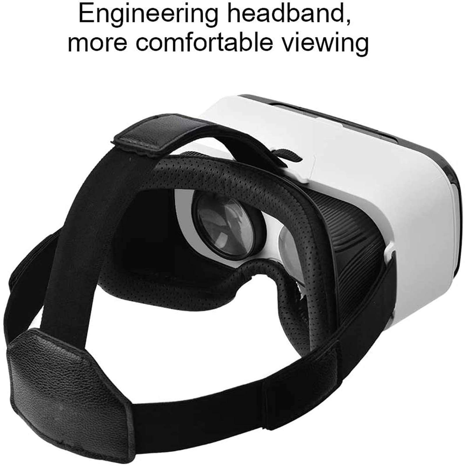 Best VR Glasses for Smartphones 4.0-6.0 Inches - Virtual Reality Headset Compatible with Android, iOS & Windows - Perfect for Gaming, Movies & 360° Videos