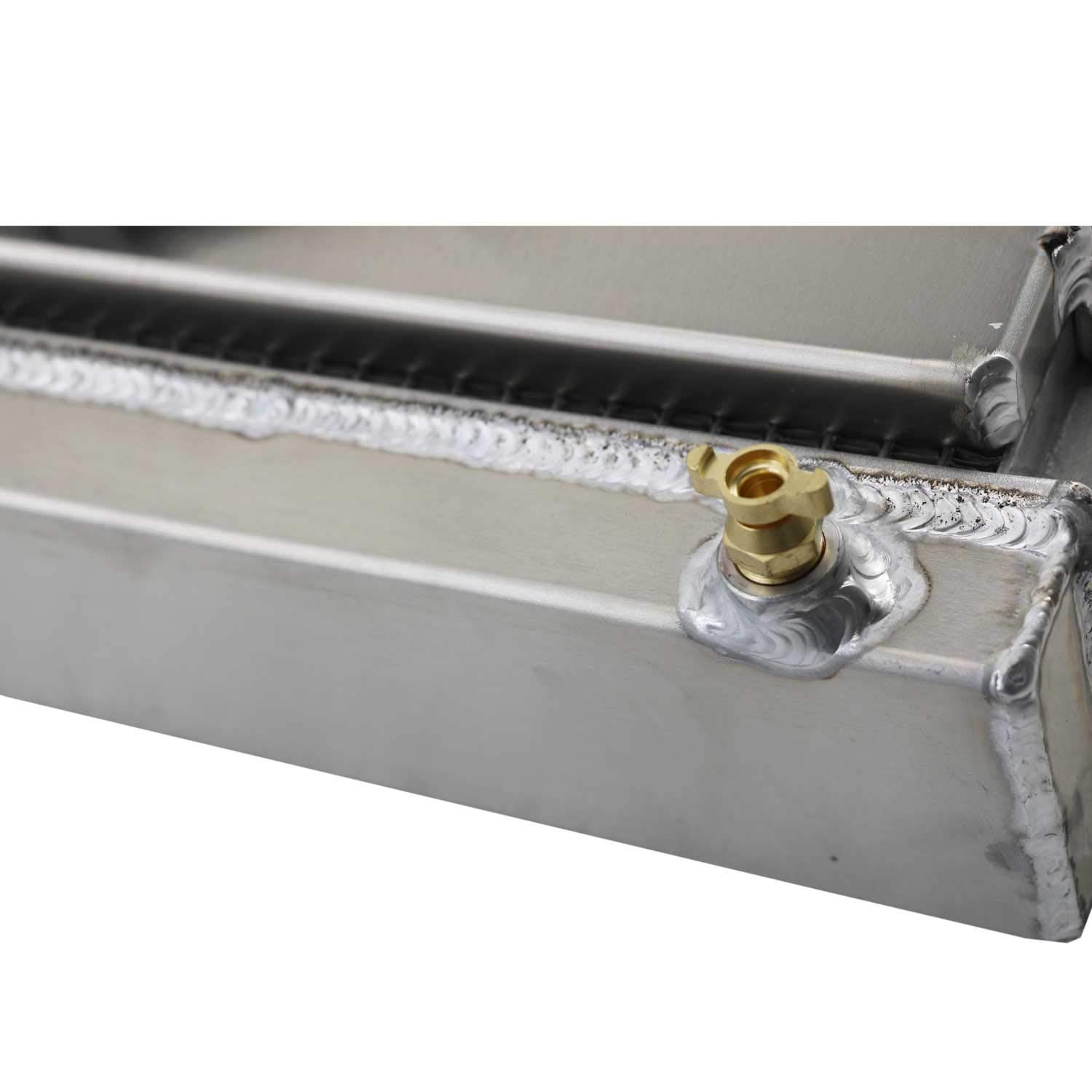 CoolingCare 4 Row Aluminum Radiator with Dual 12