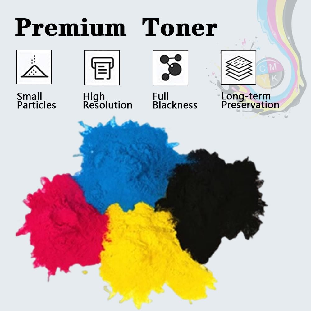 Canon imageRUNNER Advance C5045 C5051 C5250 C5255 Compatible Drum Unit - High Yield 80,000 Pages (4-Pack Black) | Replacement Toner Cartridge for Office Printing, Business Documents & High-Volume Copying