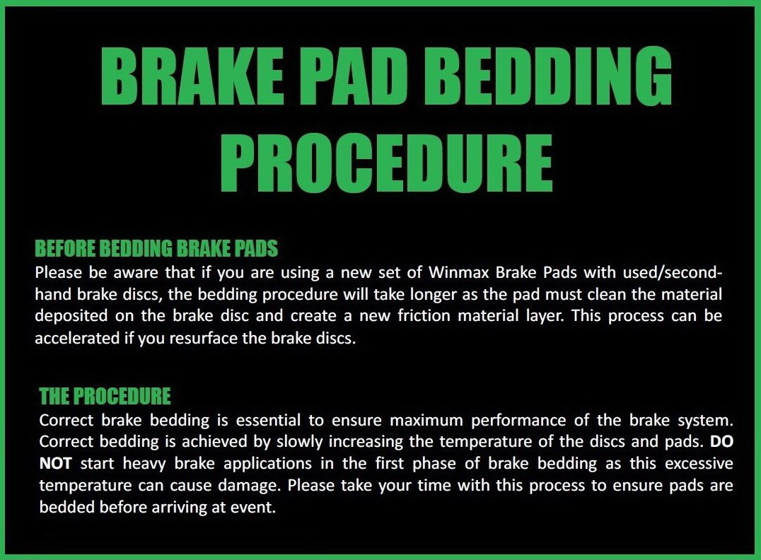 Mitsubishi Lancer Evo 3 & 9 Rear Brake Pads - W5 WMP264 - High Performance Braking for Street & Track Use