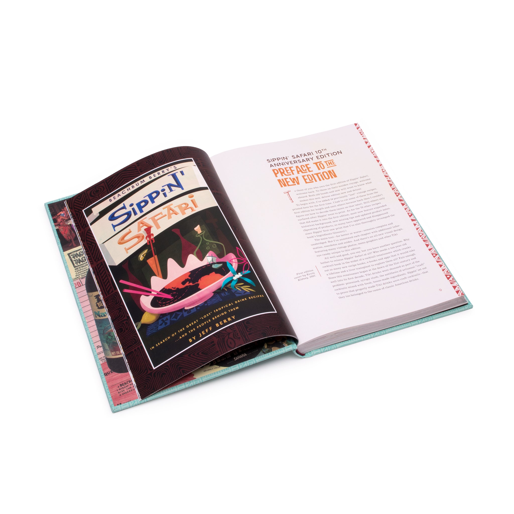 Beachbum Berry's Sippin' Safari: 10th Anniversary Expanded Edition by Jeff Berry | Tropical Cocktail Recipe Book | Perfect for Home Bartenders & Tiki Party Hosts
