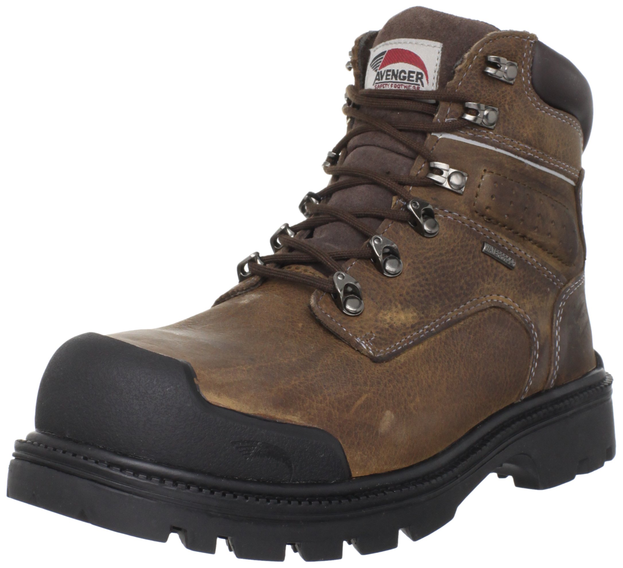 Avenger Steel Toe Work Boots A7258 - Waterproof & EH for Men - Ideal for Construction & Outdoor Work