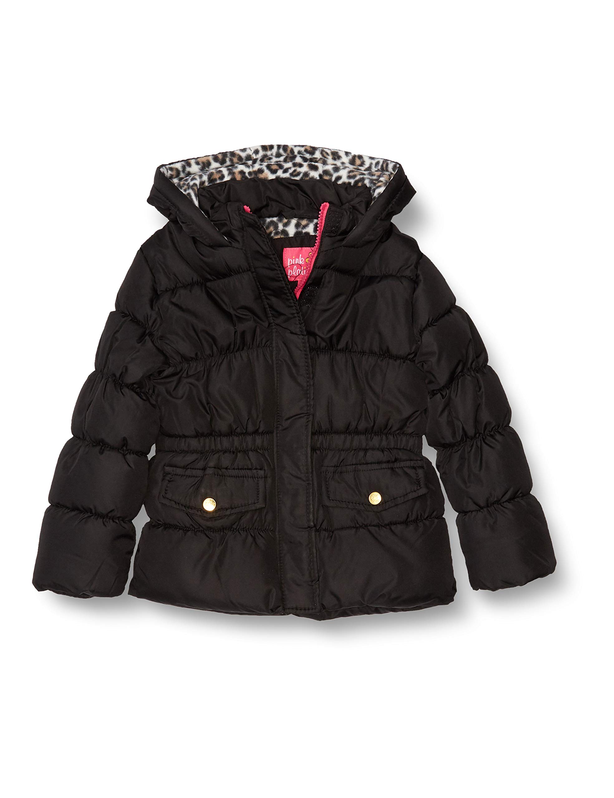 Pink Platinum Girls' Puffer Jacket - Winter Warm Coat for Kids, Lightweight Waterproof Outerwear for School & Outdoor Activities