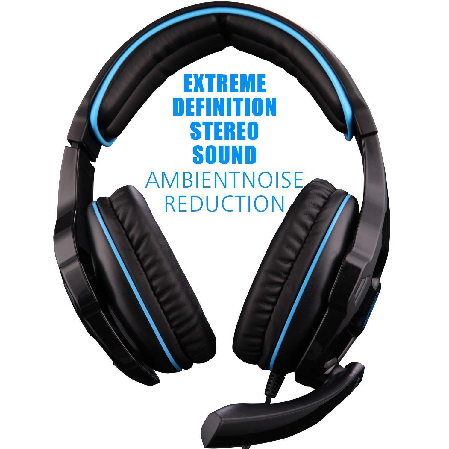 Best Wireless Gaming Headset for Xbox One & PS4 - Noise Cancelling Mic, Surround Sound (Black) - Perfect for Online Multiplayer & Streaming