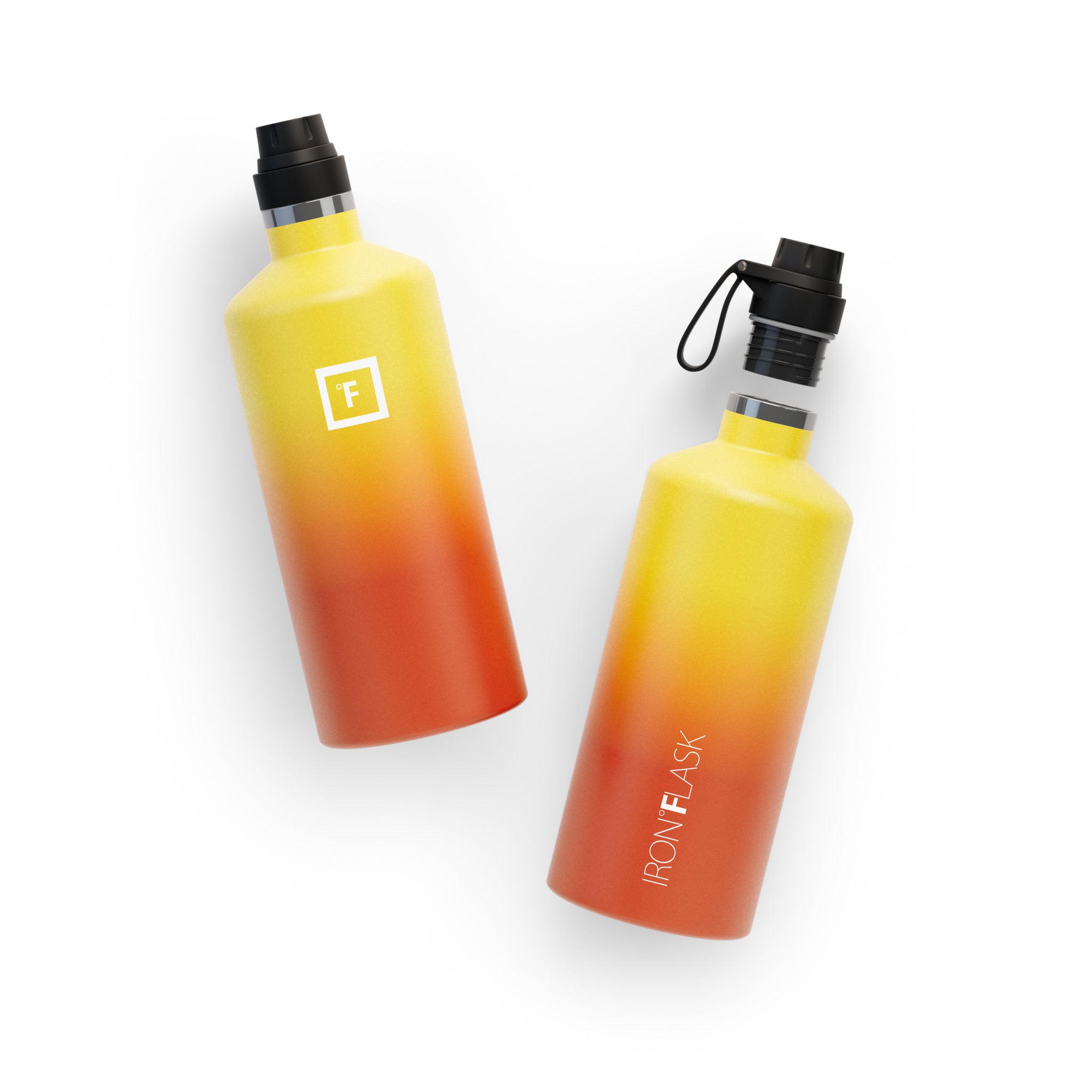 64 Oz Narrow Mouth Water Bottle with Spout Lid - Leakproof BPA-Free Stainless Steel Insulated Water Jug for Gym, Hiking & Outdoor Activities