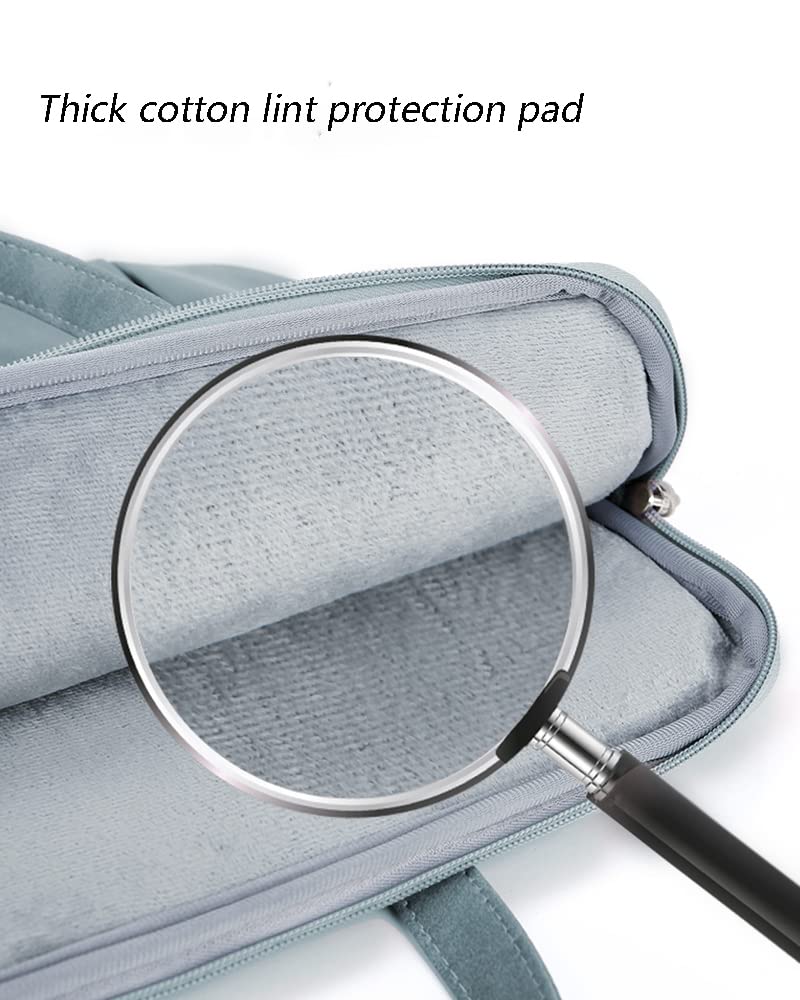 **15.6 Inch Waterproof Laptop Briefcase Bag - Slim & Lightweight with Handle, 360° Protective Laptop Sleeve for MacBook Pro, MacBook Air & Notebook Computers - Perfect for Travel, Office & School**