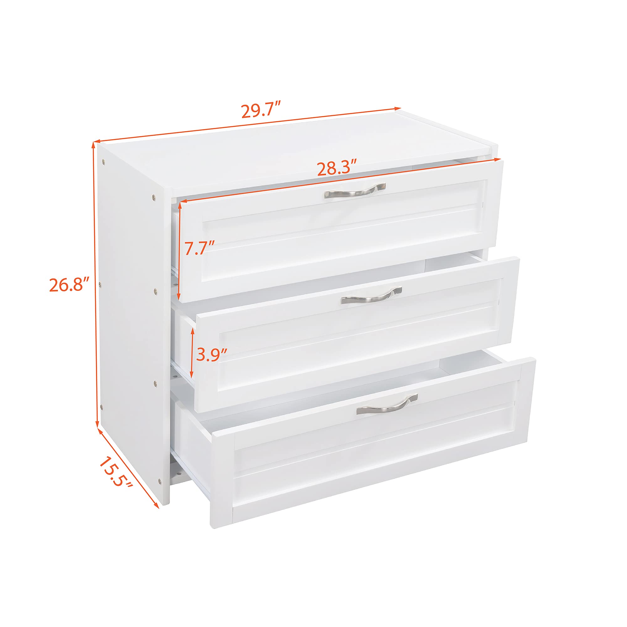 Harper & Bright Designs Low Loft Bed with Slide - White Wooden Twin Loft Bed with Storage Cabinets & Shelves for Kids, Boys & Girls | Perfect for Small Bedrooms, Playrooms & Kids' Dorm Rooms