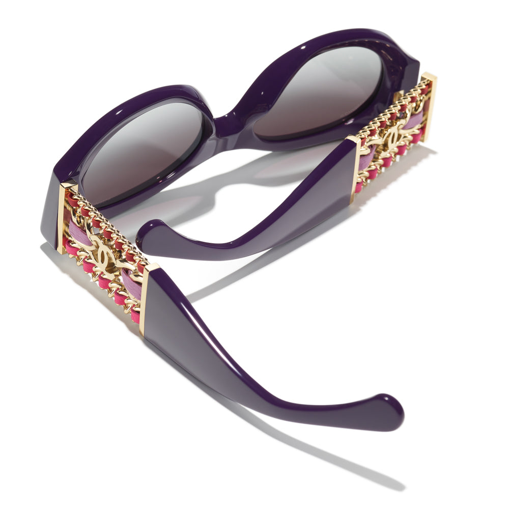 Chanel 5536Q Sunglasses - Luxury Designer Shades for Women & Men - UV Protection & Stylish Eyewear for Outdoor Activities, Travel & Fashion