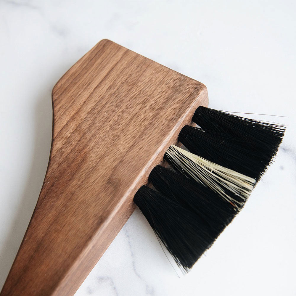 MT0990 Large Wooden Counter Brush - Premium Kitchen Cleaning Tool for Countertops, Tables & Hard Surfaces