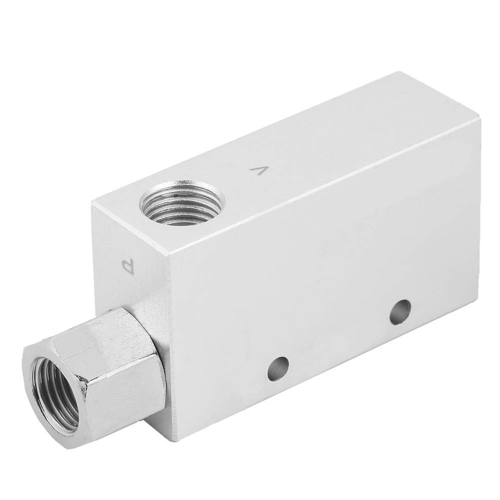 CV-15HS Aluminum Alloy Ejector Vacuum Generator Valve for HVAC Systems | High Performance AC Vacuum Pump for Automotive & Refrigeration Repair | Perfect for HVAC Technicians & DIY Car Maintenance