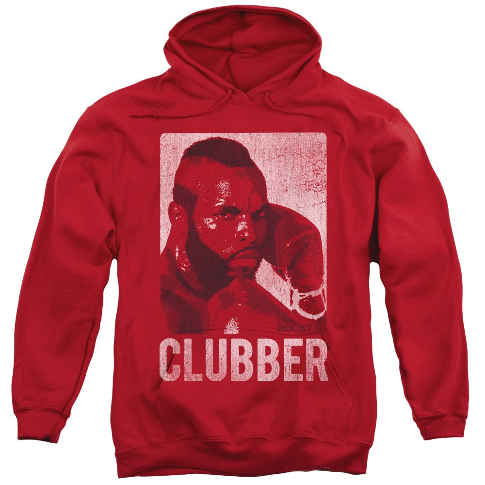 Rocky III Vintage Photo Red Hoodie - Retro Movie Sweatshirt for Men & Women - Perfect for Gym, Workout & Casual Wear