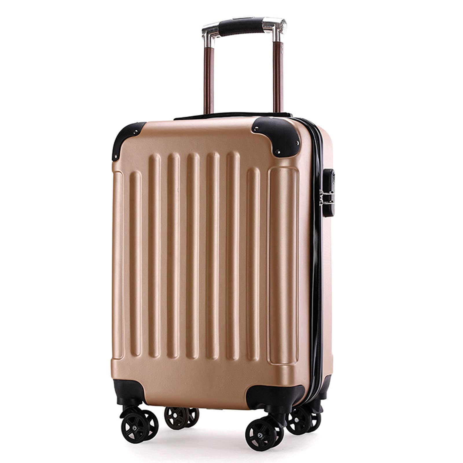 20 Inch Trolley Luggage with Password Lock - Universal Wheel Carry-On Suitcase for Men & Women | Perfect for Business Travel, Weekend Getaways & Airplane Cabin Use