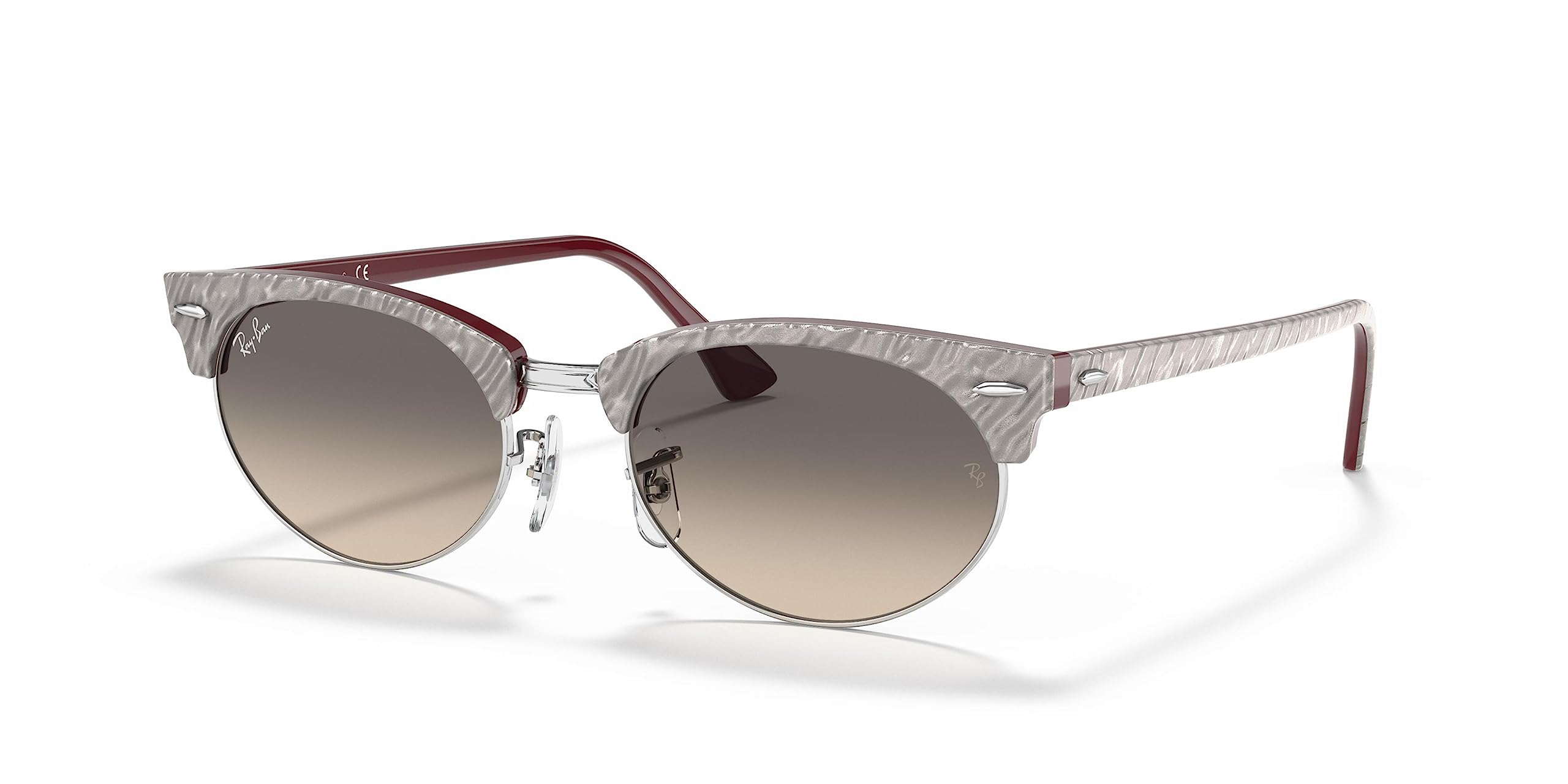 Ray-Ban RB3946 Clubmaster Oval Sunglasses for Men & Women - Classic Retro Style, UV Protection, Lightweight & Comfortable - Perfect for Driving, Beach, and Outdoor Activities