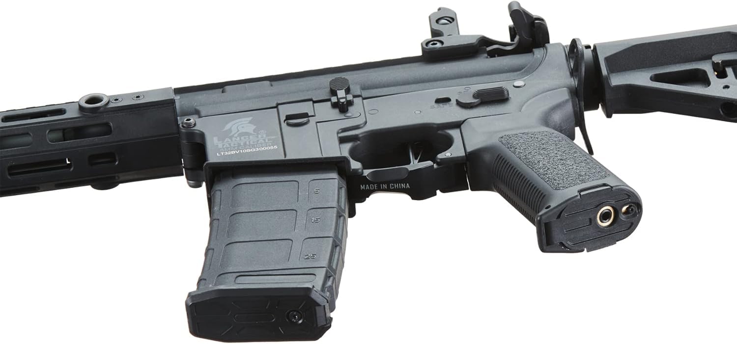 Lancer Tactical Gen 3 Programmable Trigger Hellion M4 Airsoft Rifle - 10
