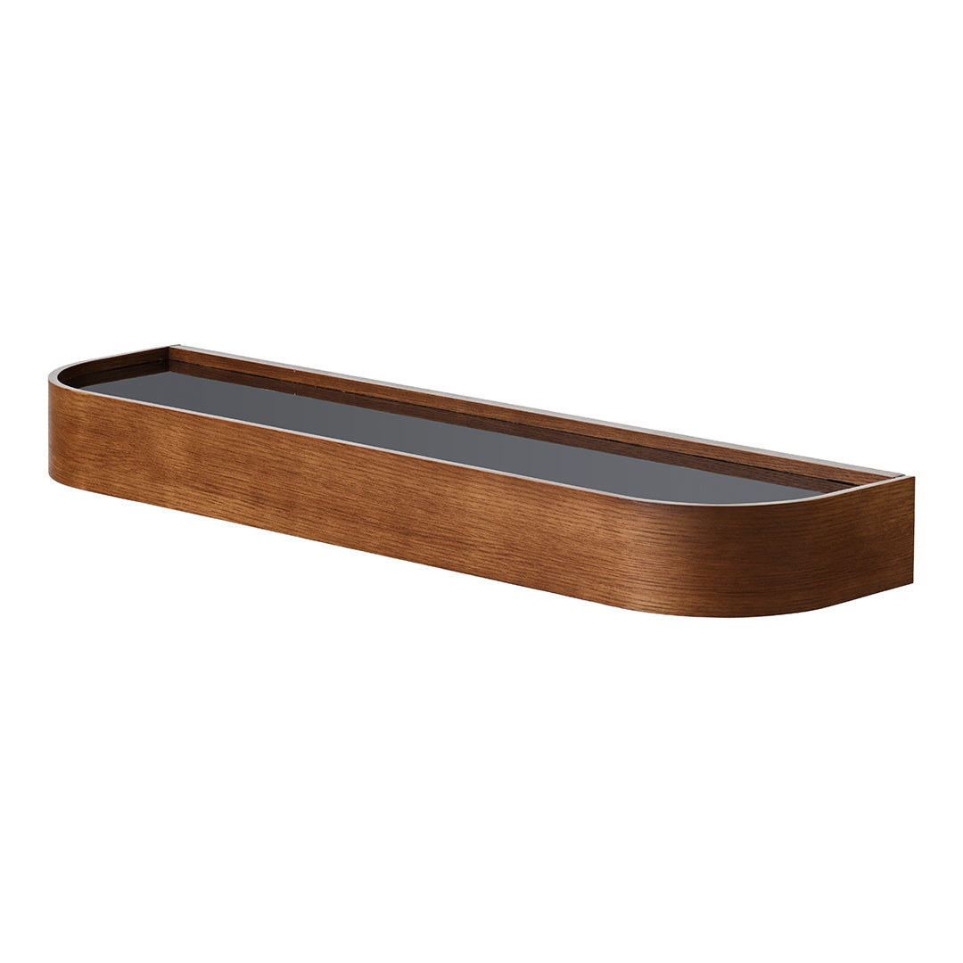 Nina Bruun Epoch Shelf Menu - Modern Scandinavian Wooden Wall Shelf for Home & Office Decor - Perfect for Living Room, Bedroom, or Workspace Organization