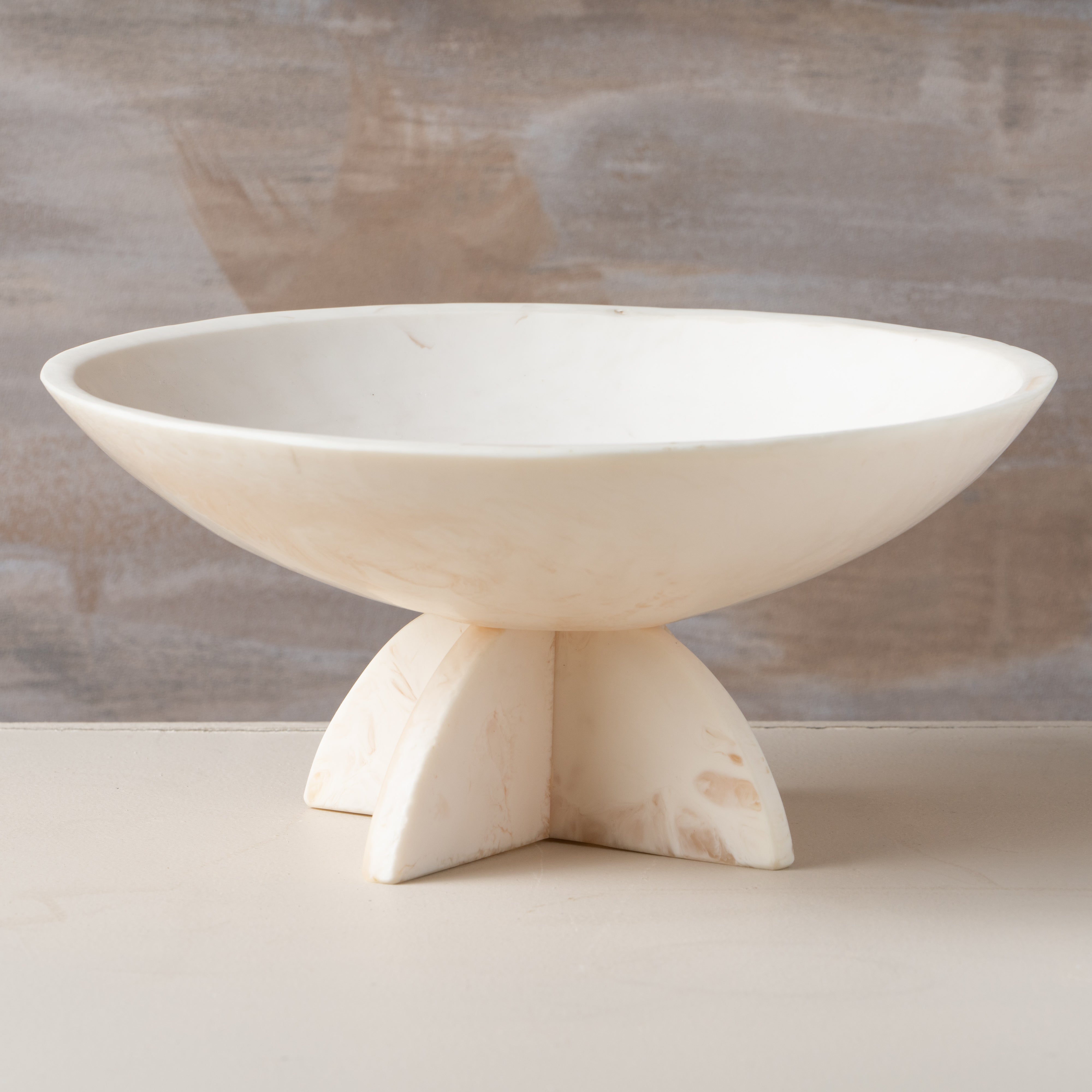 Flow Resin Fruit Bowl - Eco-Friendly Marshmallow Design for Kitchen & Dining Decor | Perfect for Serving Fruits, Snacks, and Displaying Home Decor