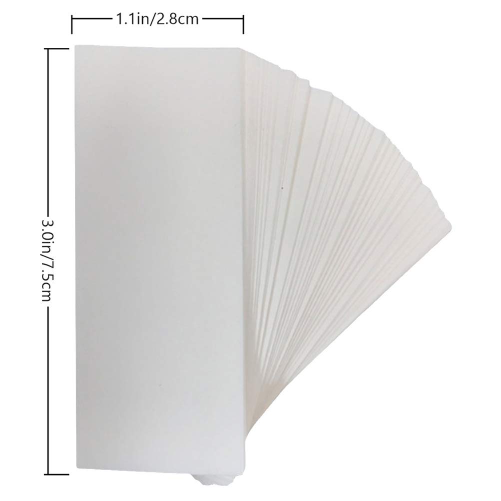 500pcs Blotting Paper for Lab Experiments - 2.8x7.5cm Water Absorbent Tissues, Dust Removal & Cleaning Paper | Ideal for Science Labs, School Projects & DIY Experiments