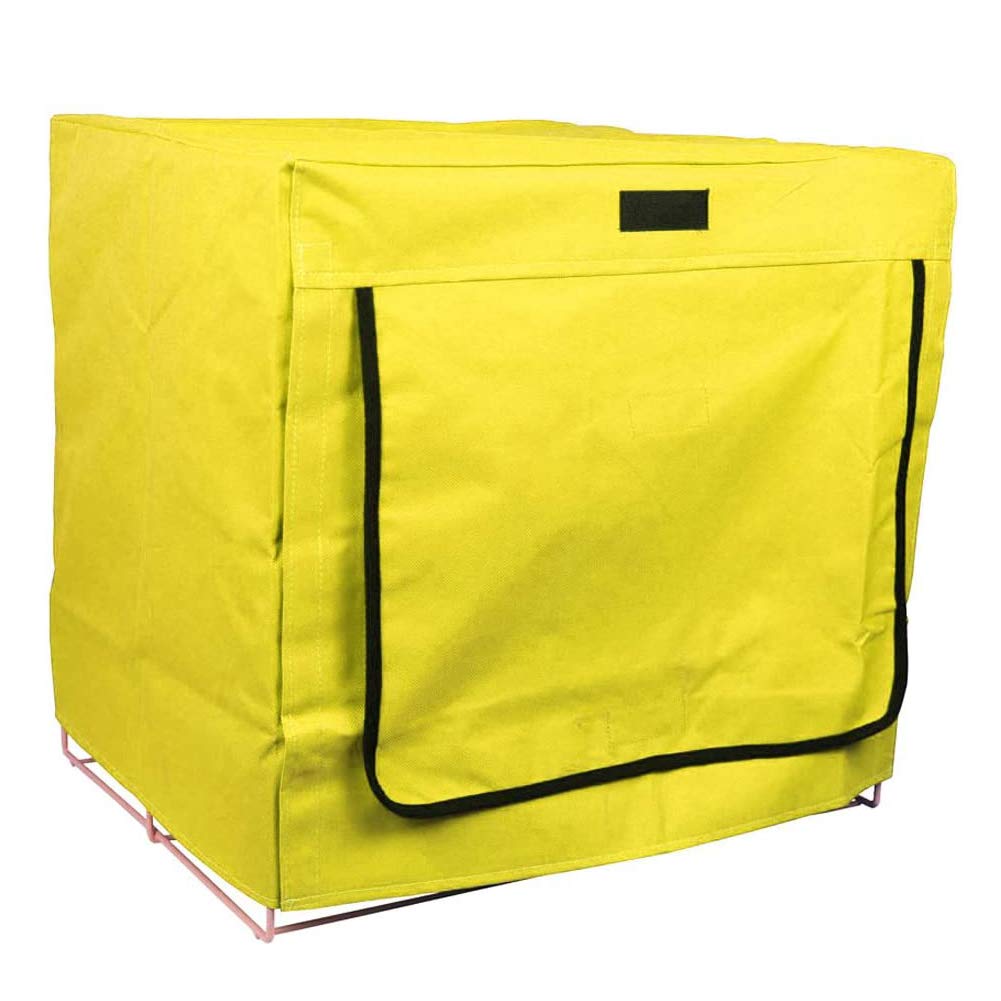 Durable Waterproof & Windproof Dog Crate Cover for Indoor/Outdoor Use - Heavy Oxford Fabric Kennel Cover Fits Most Wire Crates (Cover Only) - Perfect for Travel, Camping & Home Protection