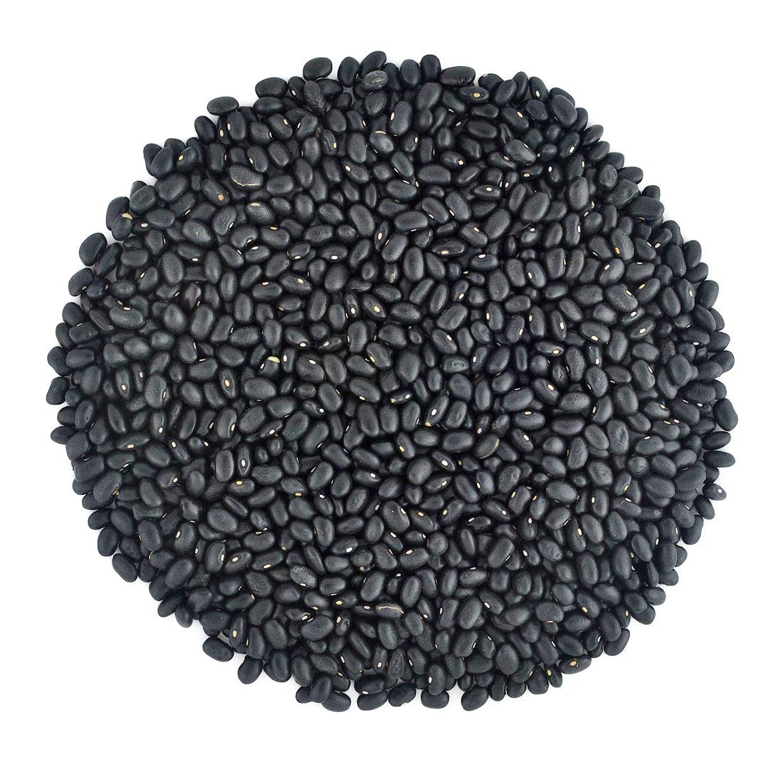 Organic Black Turtle Beans - High in Fiber & Protein, Raw, Non-GMO, Vegan, Bulk 25LB - Perfect for Soups, Stews, and Healthy Meal Prep