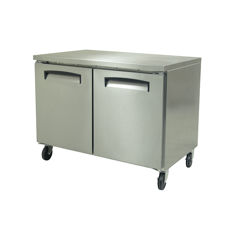 FST 48 Inch Solid Door Compact Freezer - Energy Efficient Upright Deep Freezer for Home, Garage, or Basement - Perfect for Storing Frozen Foods, Ice Cream, and Bulk Meats