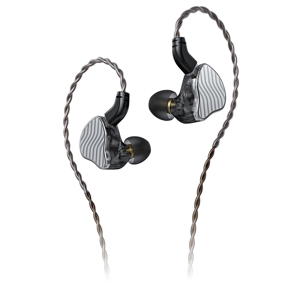 FiiO Jadeaudio JH3 Hybrid Driver In-Ear Monitors - 1DD + 2BA High Resolution Earphones for Audiophiles | Perfect for Studio Recording, Gaming & Travel