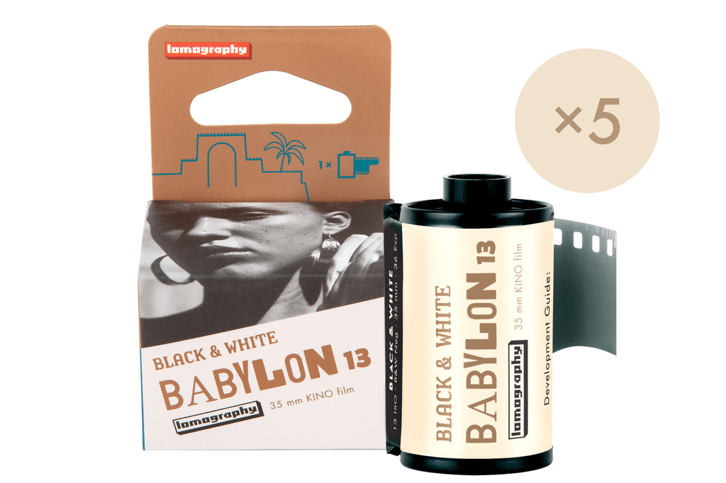 Babylon Kino B&W 35mm ISO 13 Black & White Film - Perfect for Vintage Photography, Street Shots & Artistic Projects