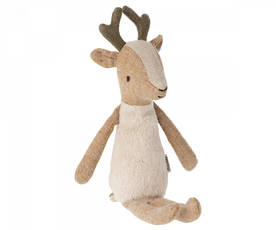 Maileg Mother Deer Plush Toy - Adorable Stuffed Animal for Kids' Room Decor & Nursery Gifts | Perfect for Playtime, Cuddling & Scandinavian-Inspired Children's Spaces