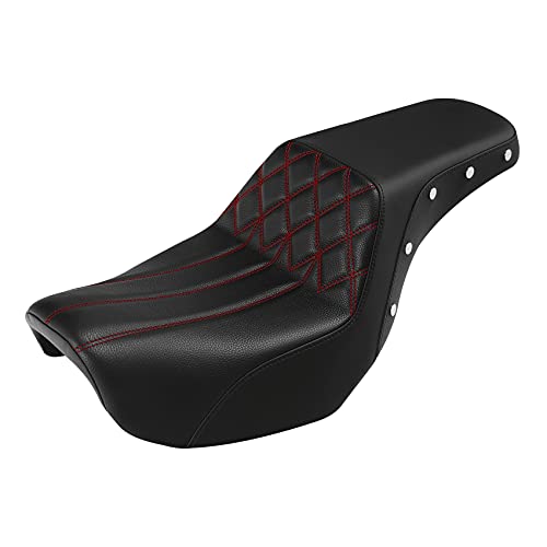 E Red Stitching