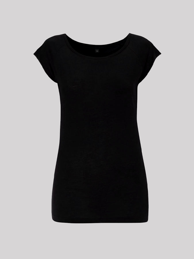 Organic Bamboo Yoga Top for Women - Raglan Sleeve Studio Workout Shirt - Perfect for Yoga, Pilates & Gym Sessions