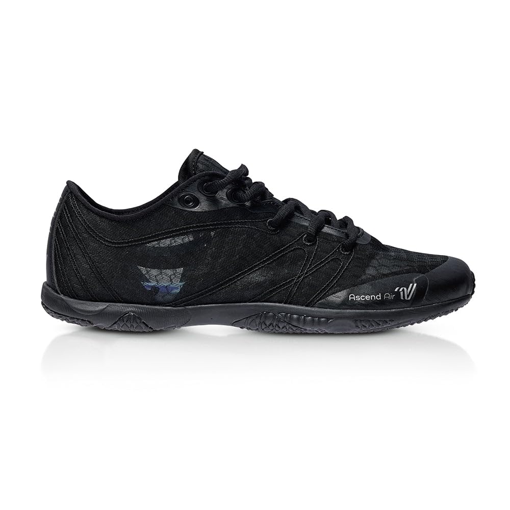 Varsity Ascend Air Black & White Cheerleading Shoes for Women - Lightweight Competition Cheer Shoes with Arch Support - Perfect for Cheerleading, Dance, Gymnastics & Team Sports