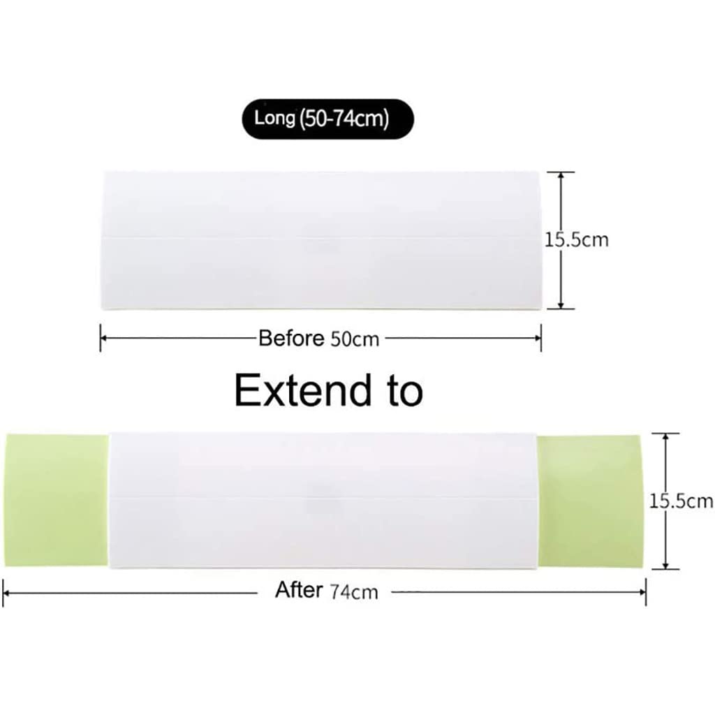 Adjustable Retractable Air Conditioner Wind Deflector Shield - Anti Direct Blow Cover & Wind Guide Baffle for Home & Office AC Units | Perfect for Bedrooms, Living Rooms & Workspaces