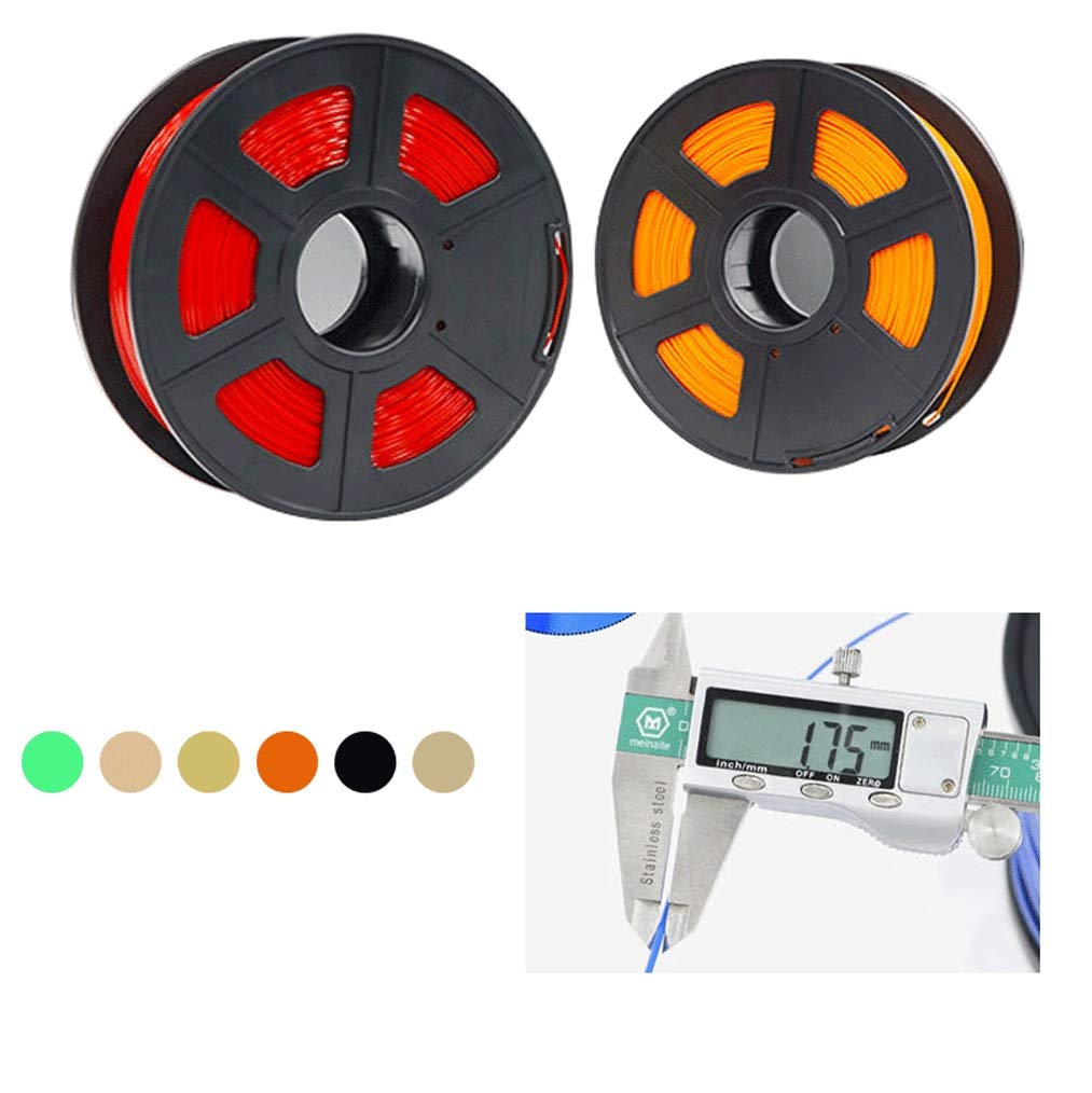 Premium ABS 3D Printer Filament 1.75mm - High Precision +/-0.02mm for 3D Printers & 3D Pens - Multi-Color Options - Ideal for DIY Projects, Prototyping, and Creative Crafts