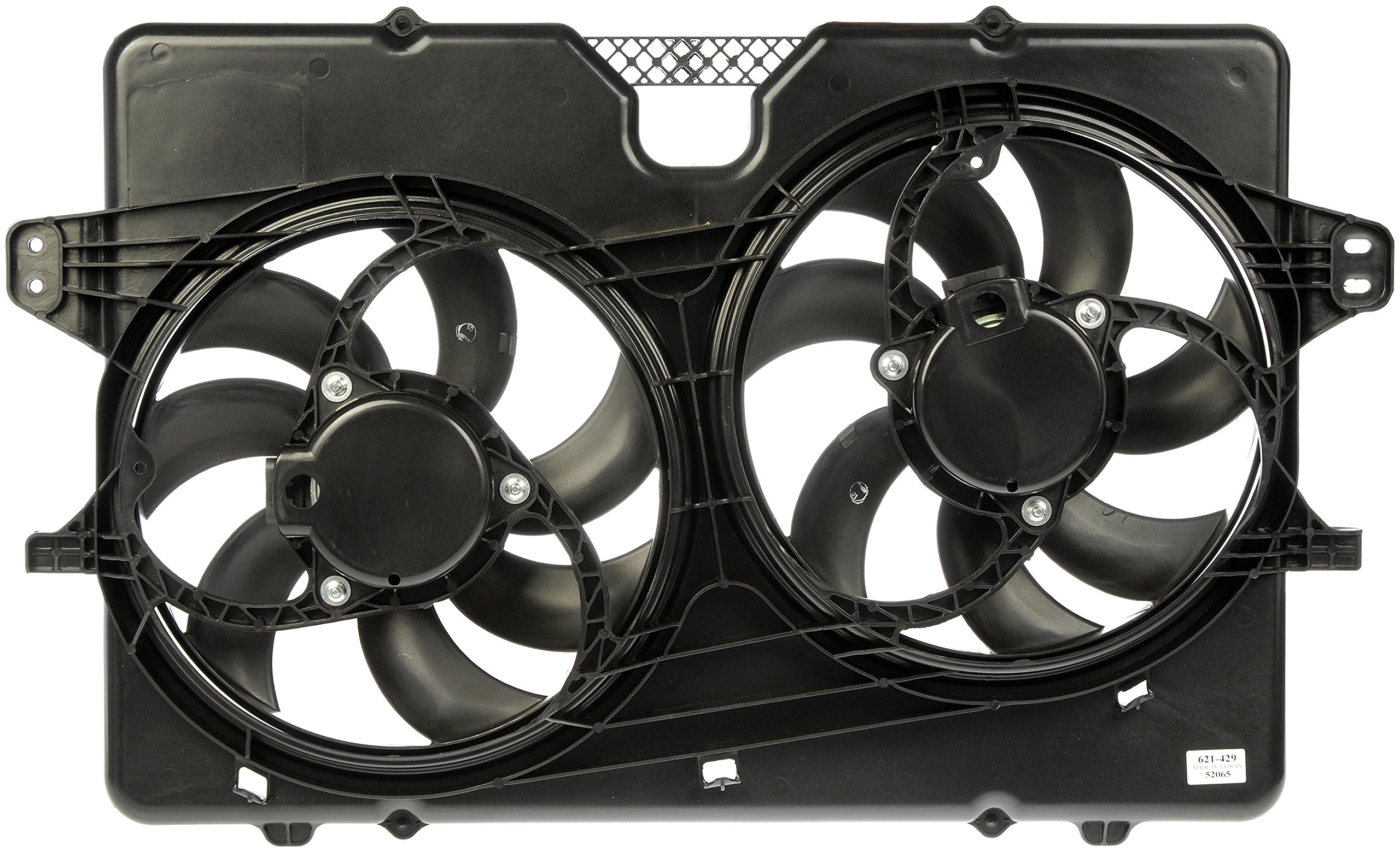 Dorman 621-429 Engine Cooling Fan Assembly Replacement for Mazda 3, 6, CX-5, CX-9 - High Performance Cooling System Part for Hot Weather & Heavy Traffic Driving