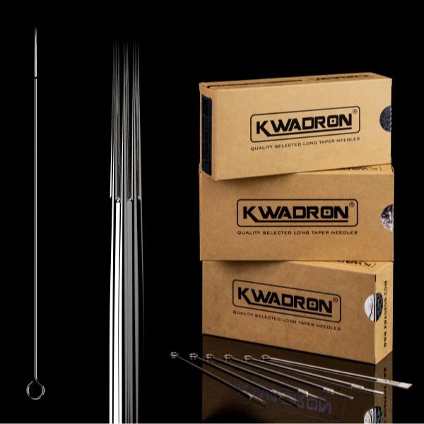 Kwadron Needle 11 Round Liner Tattoo Needle - Professional Tattoo Supplies for Artists - Perfect for Lining, Detailing & Fine Art Tattoos