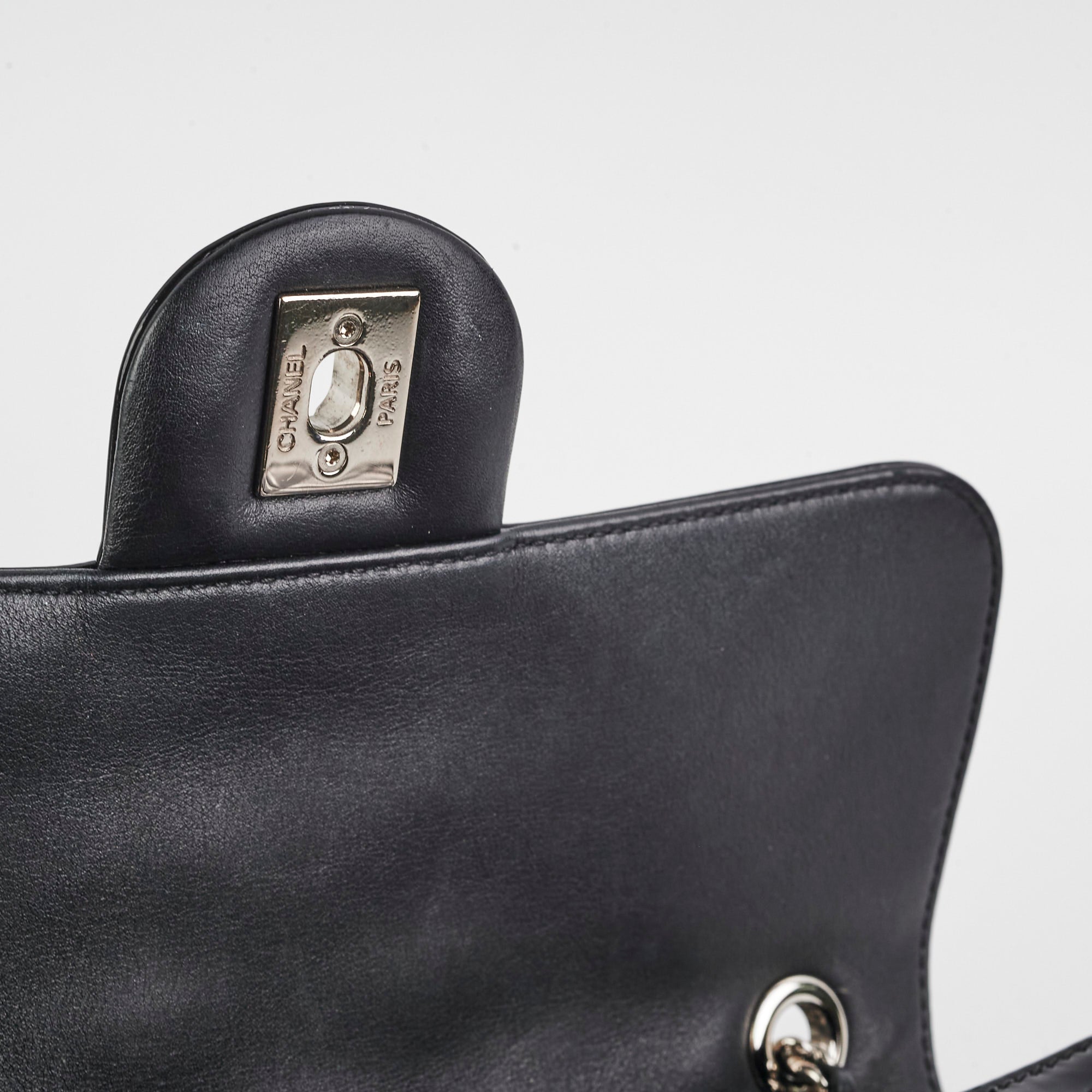 Chanel Patent Leather Seasonal Flap Bag Black - Luxury Designer Handbag for Women, Perfect for Evening Parties & Special Occasions