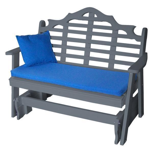 A & L Furniture Poly Marlboro Glider - Comfortable Rocking Chair for Nursery, Living Room & Patio - Perfect for Relaxing, Nursing & Reading