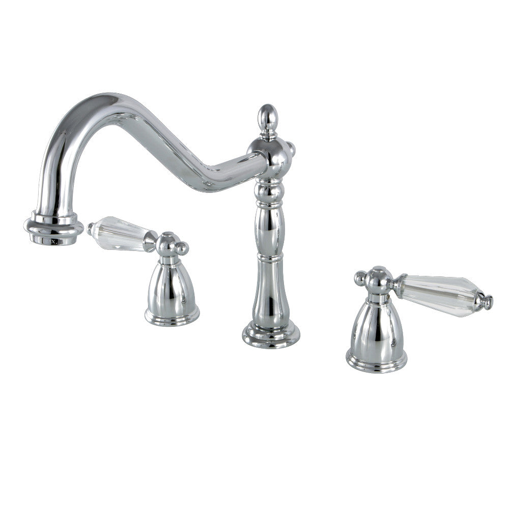 Kingston Brass KB1793WLLLS Wilshire Widespread Kitchen Faucet