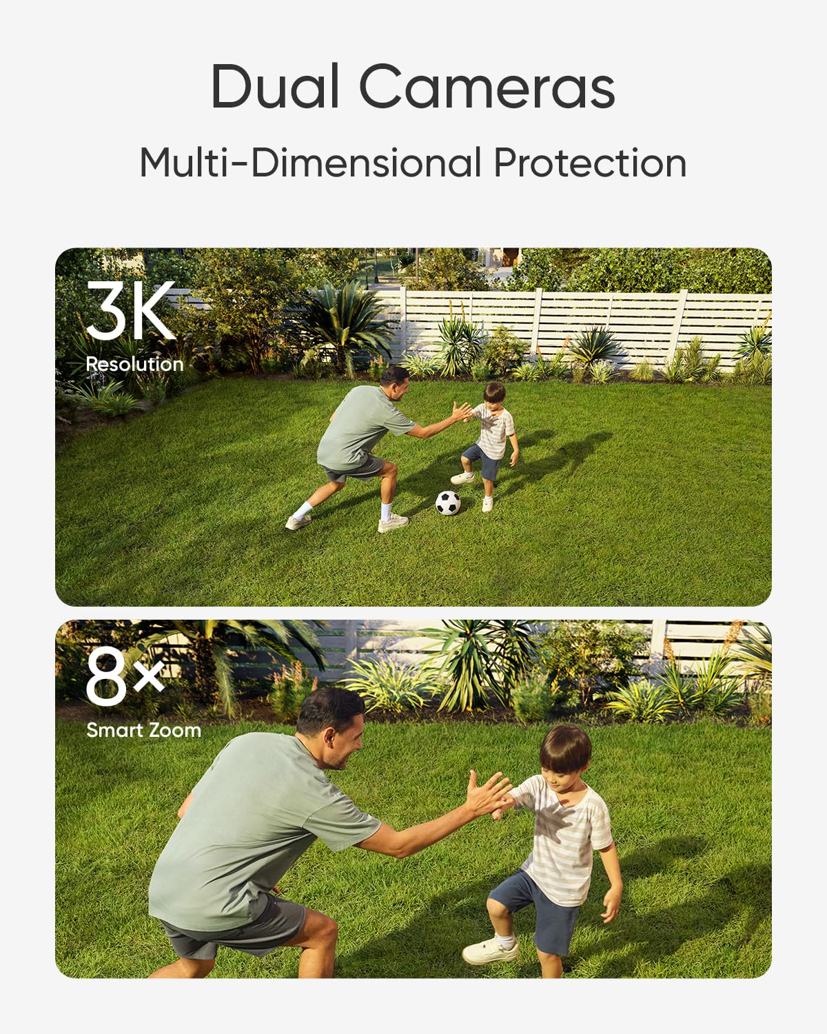 eufy Security Floodlight Camera E340 with Wired HomeBase S380 (HomeBase 3) - Outdoor Security Camera with Motion Detection & Night Vision for Home Protection