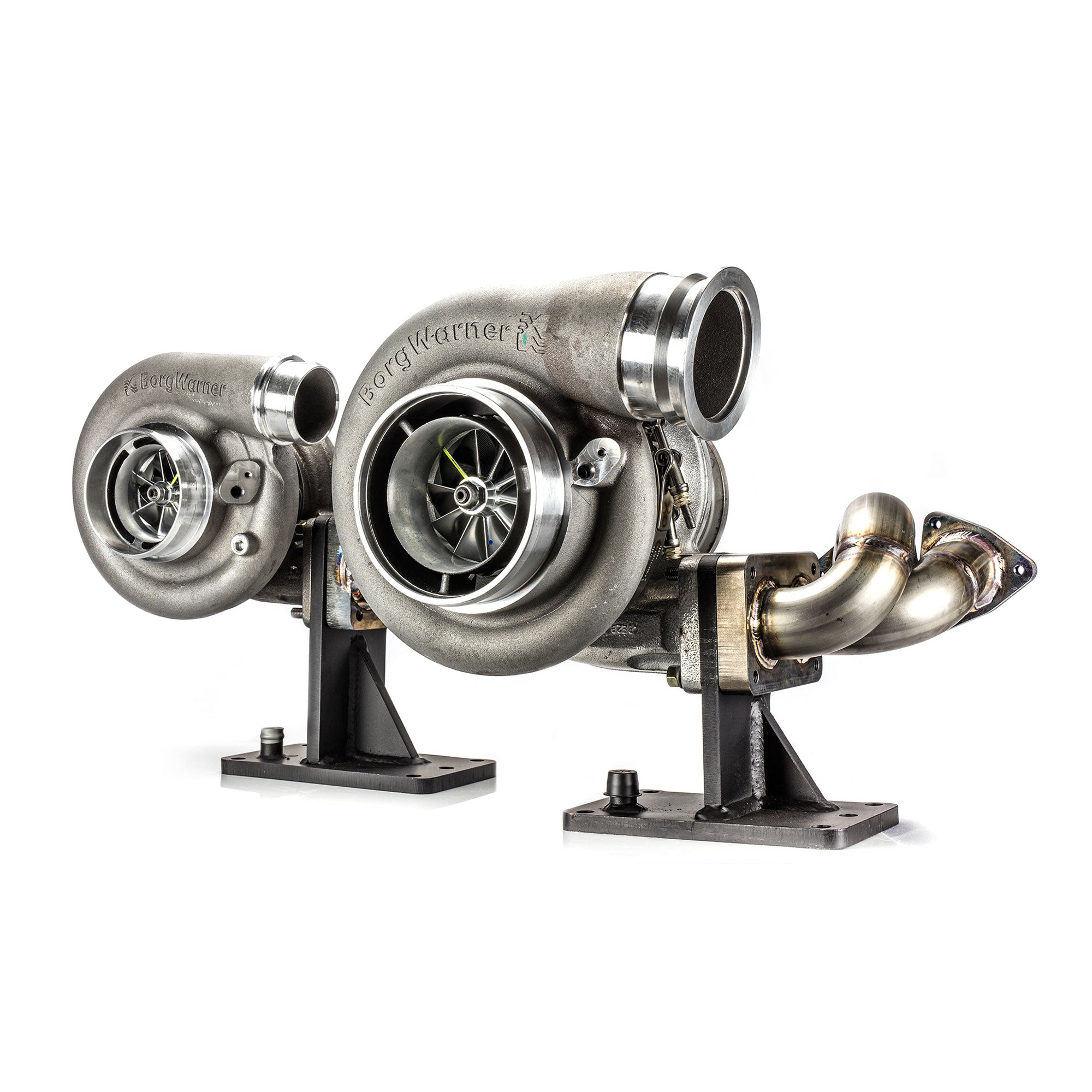 6.4L Ford Power Stroke T4/T6 Turbo Mount Kit - High Performance Upgrade for Diesel Trucks - Perfect for Off-Roading & Heavy-Duty Towing