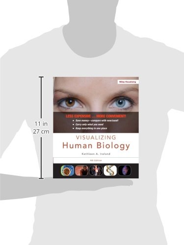 Visualizing Human Biology Textbook - Binder Ready Version | Essential Study Guide for Anatomy & Physiology Students | Perfect for Classroom Learning & Self-Study
