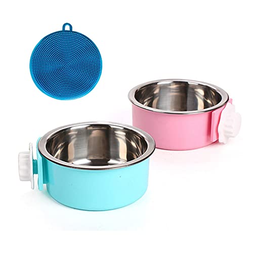 2 Pack Round Blue&Pink