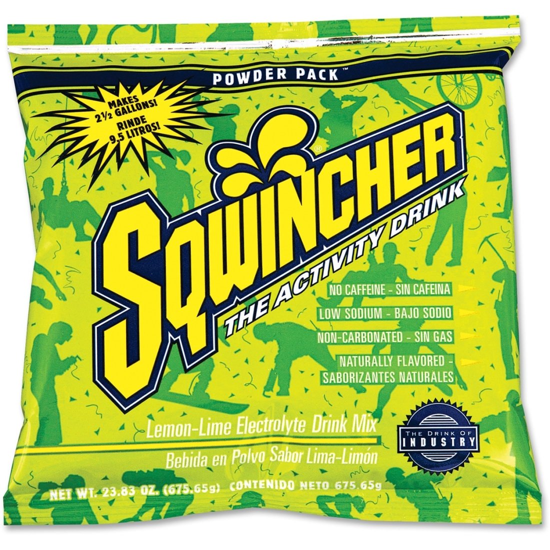 Sqwincher Powder Pack - Lemon Lime Flavor, 23.83 oz (Pack of 32) | Electrolyte Replenishment for Athletes & Outdoor Workers | Perfect for Sports, Gym & Hydration on the Go