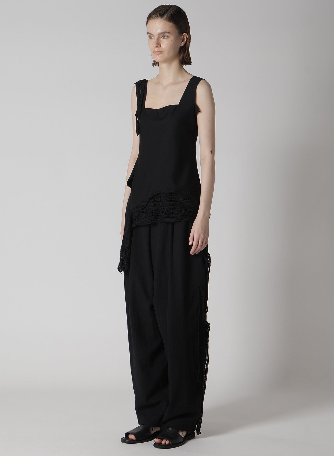 Stylish Cupro Dungaree Twill Crochet Blouse for Women | Trendy & Comfortable Top | Perfect for Casual Outings, Office Wear & Date Nights