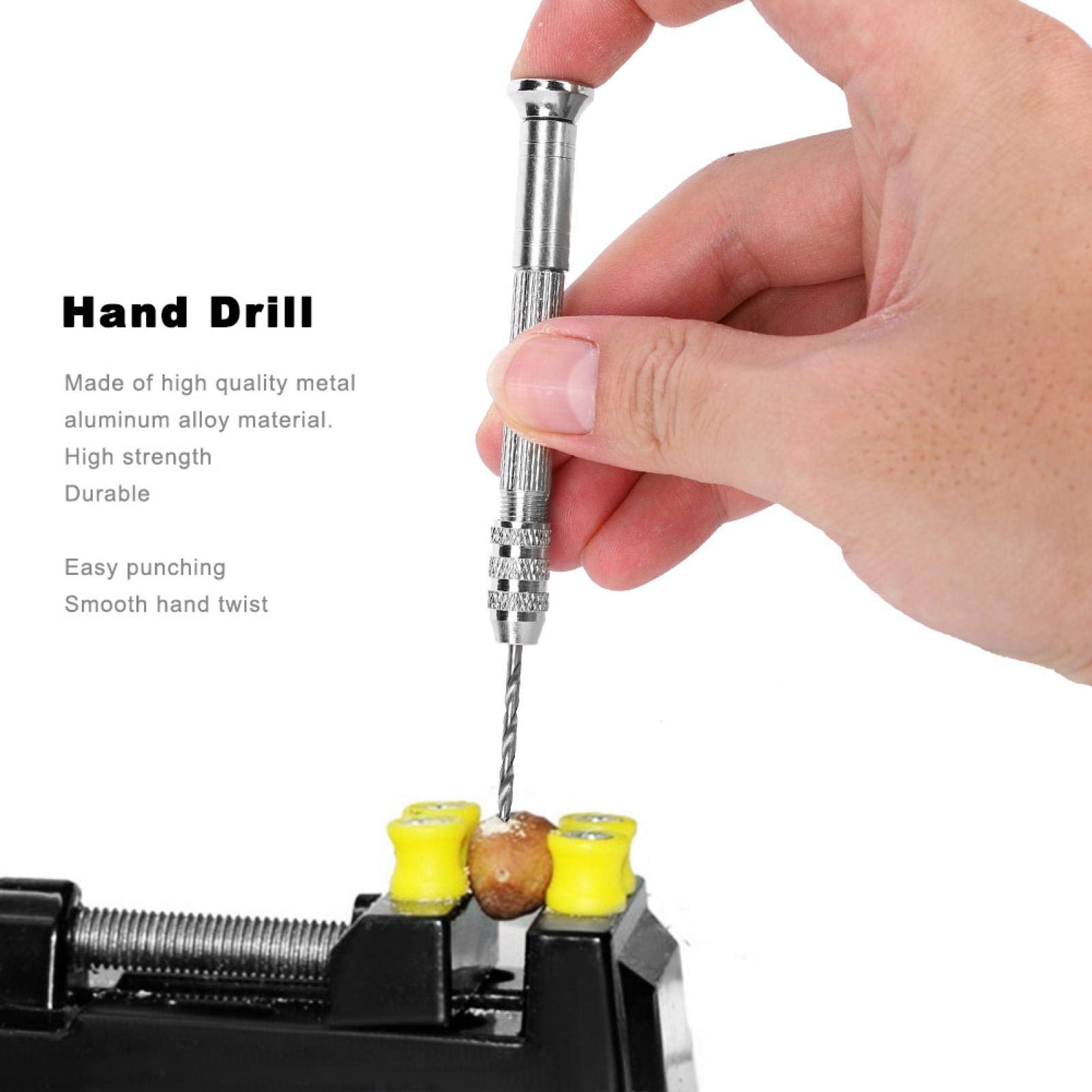 Micro Mini Twist Drill Bit Set - 20PCS Hand Drill Bits for Craft Carving, DIY Woodworking, Jewelry Making & Resin Models | Perfect for Rotary Tools & Precision Drilling in Wood, Plastic & Metal