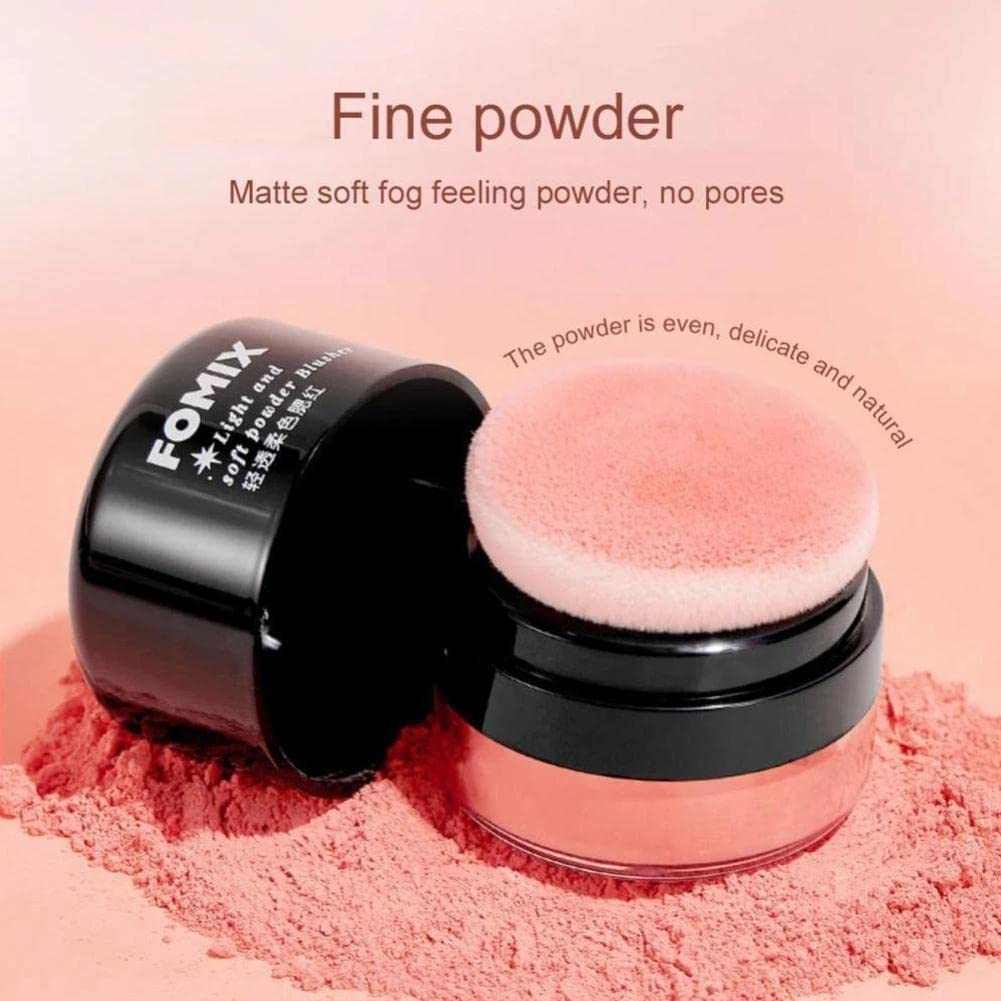Mushroom Head Air Cushion Blush - Soft Powder Blusher for Cheeks & Contouring - Makeup Mist for Natural Glow