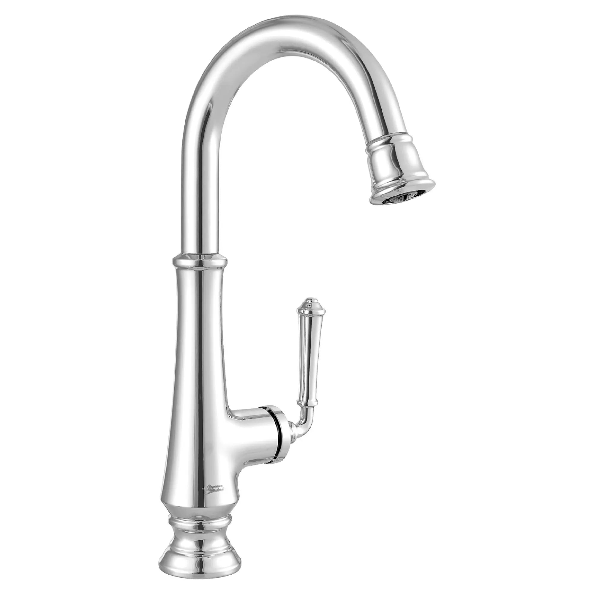 Delancey® Single Handle Pull Down Kitchen Faucet - 1.5 GPM/5.7 LPM Water Flow - Modern Stainless Steel Bar Sink Faucet for Home & Commercial Use - Perfect for Washing Dishes, Filling Pots & Cleaning Vegetables