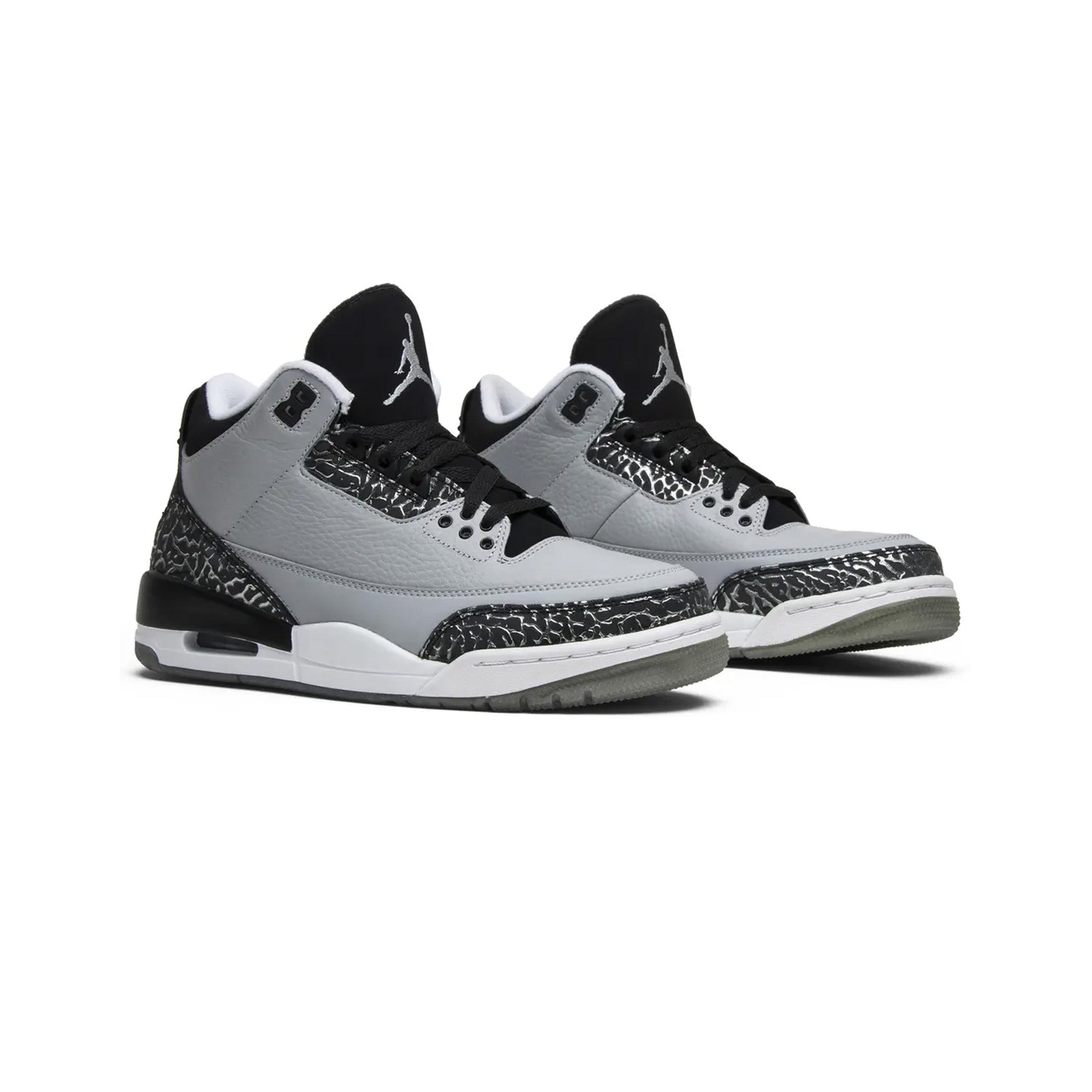 Air Jordan 3 Retro 'Wolf Grey' Sneakers (2014) - Men's Basketball Shoes for Casual Wear & Street Style